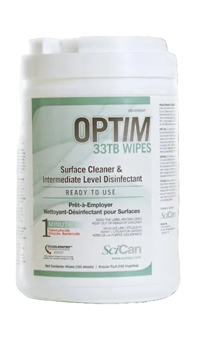 Optim 33 TB Wipes