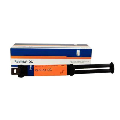 Rebilda DC Quickmix Core Buildup Composite, Syringes & Cartridges - Blue - Syringe Refill - Open pack - EXP - 10/2026