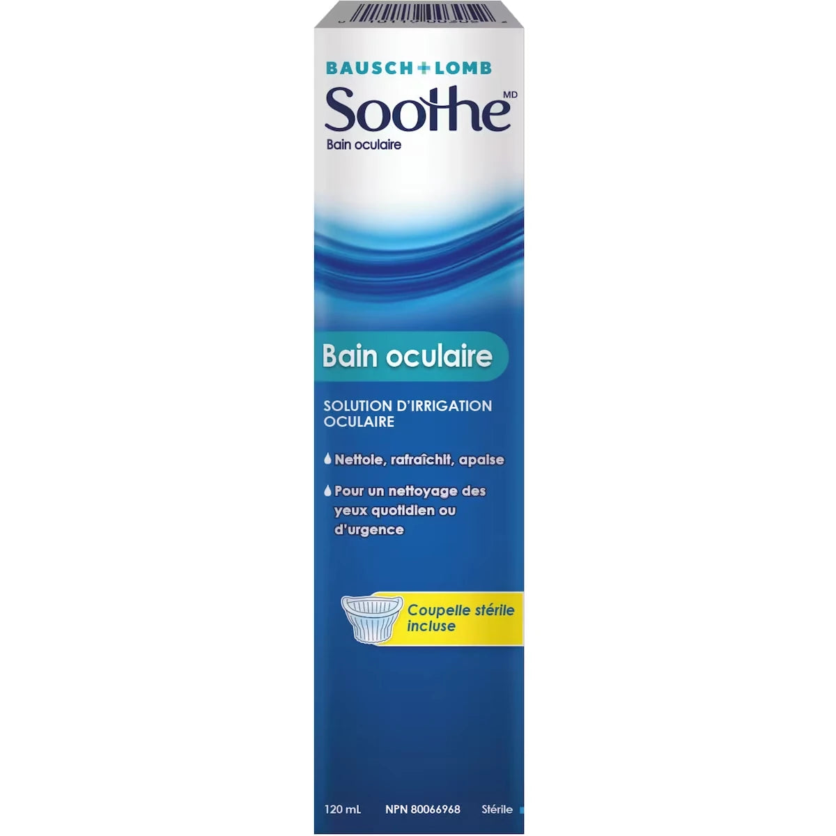 Bain oculaire solution d'irrigation oculaire