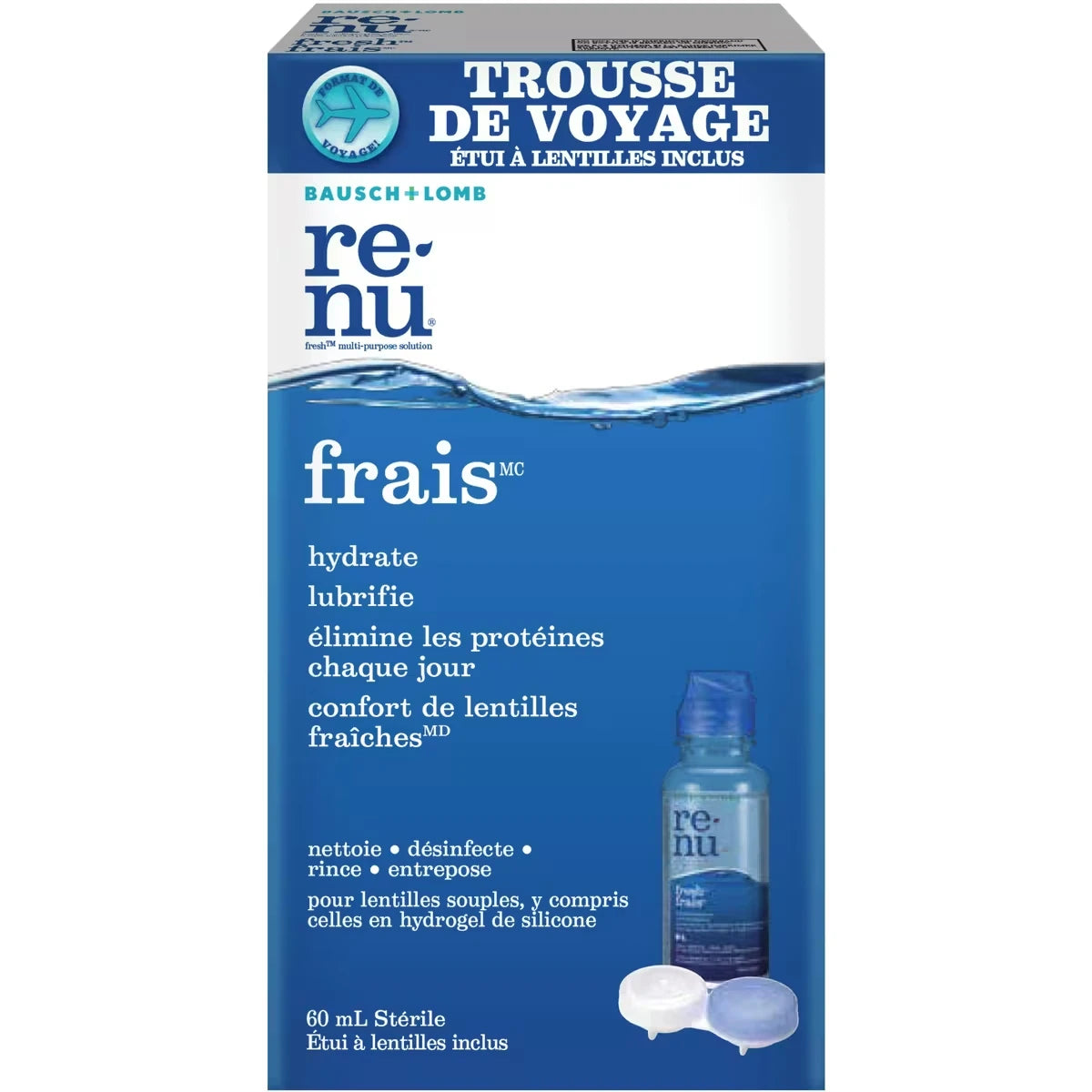 Solution Polyvalente Frais Trousse De Voyage
