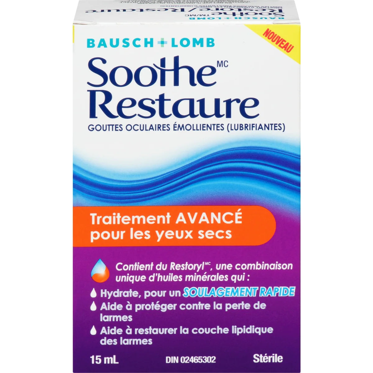 Restaure Traitement AVANCÉ pour les yeux secs