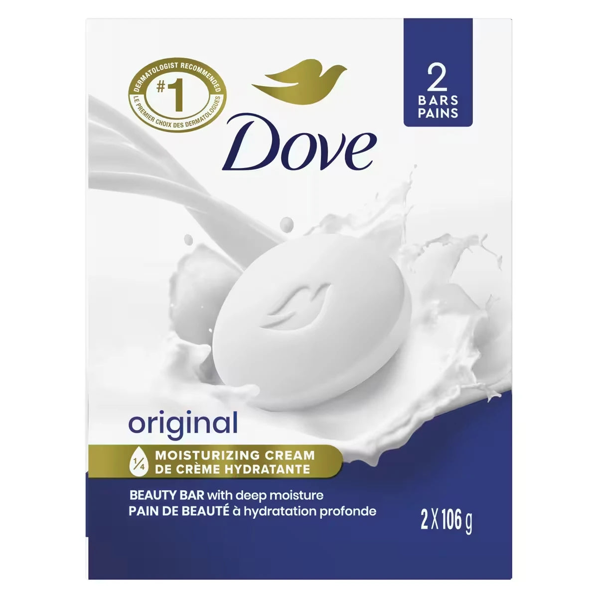 Pain de beauté pour une peau saine Blanc 106 g Lot de 2