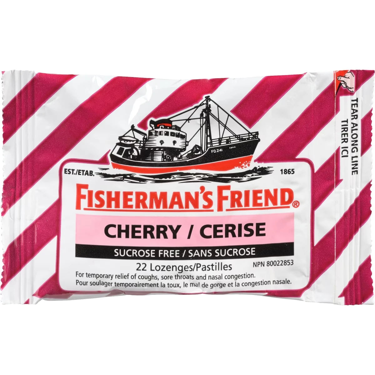 Pastilles Cerise Sans Sucre de