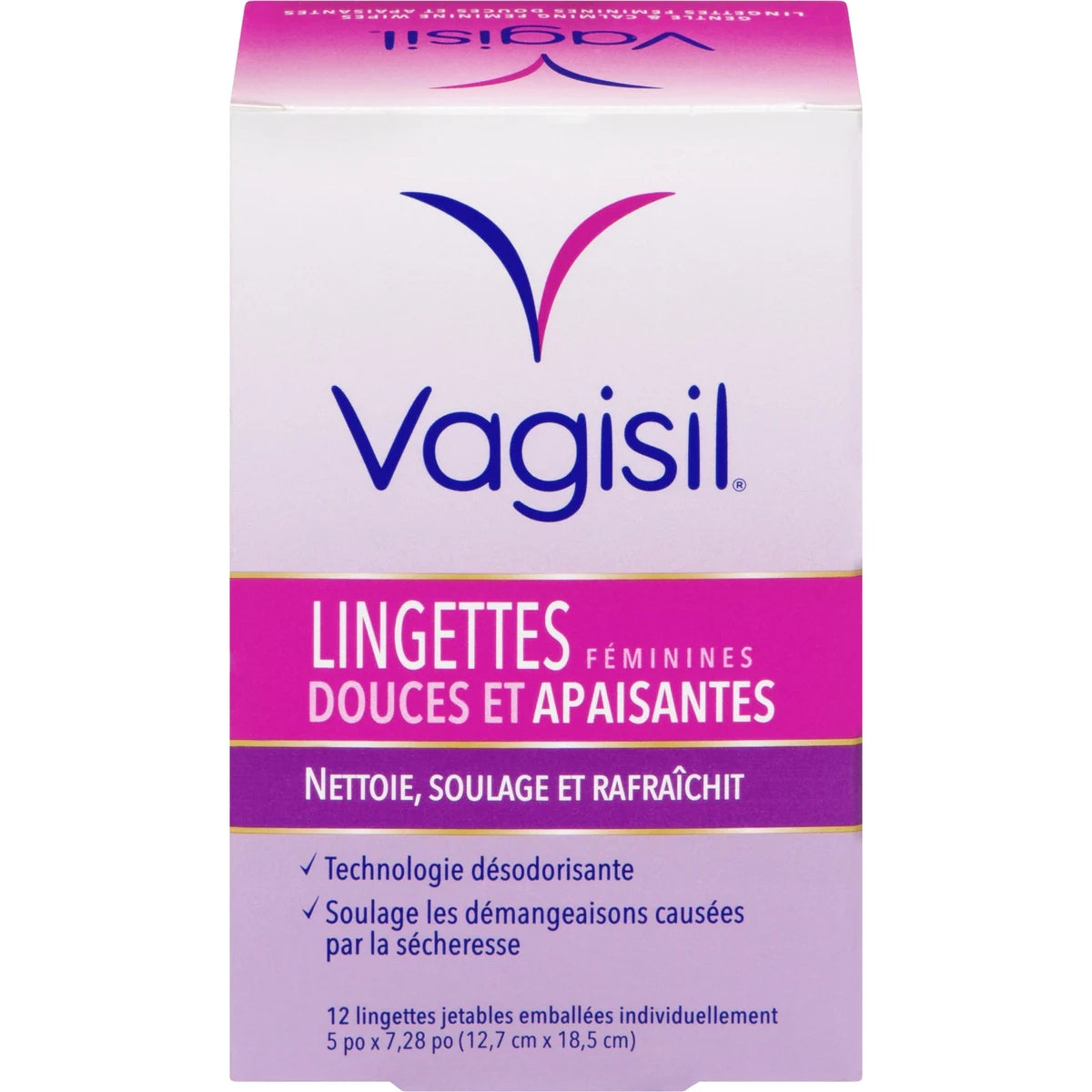 Lingettes féminines douces et apaisantes®
