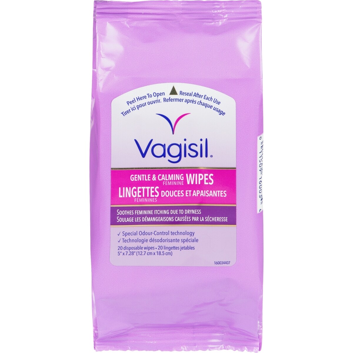 Lingettes féminines douces et apaisantes® (pochette)