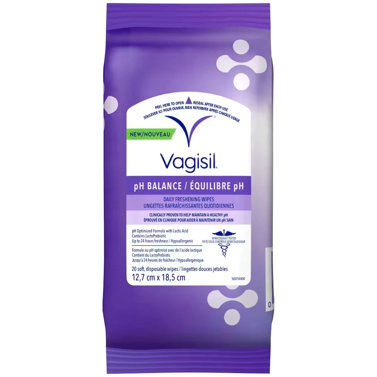 LINGETTES ÉQUILIBRE pH