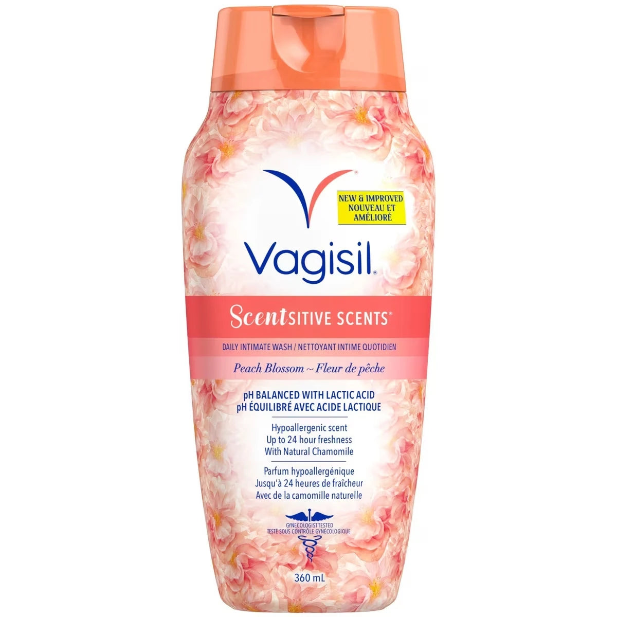 Nettoyant intime quotidien Scentsitive Scents Fleur de pêche