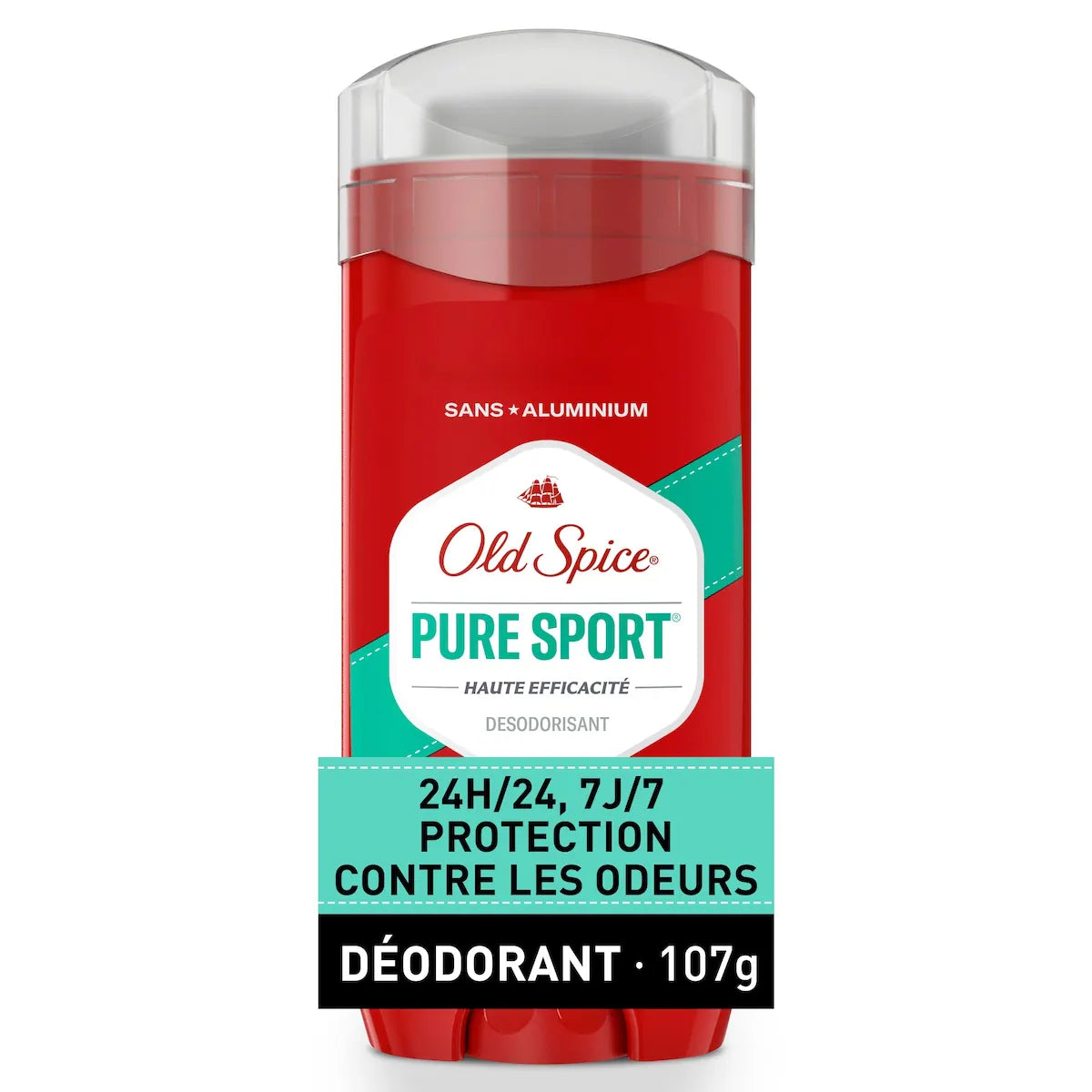 Désodorisant High Endurance Pure Sport pour hommes, 107 grammes