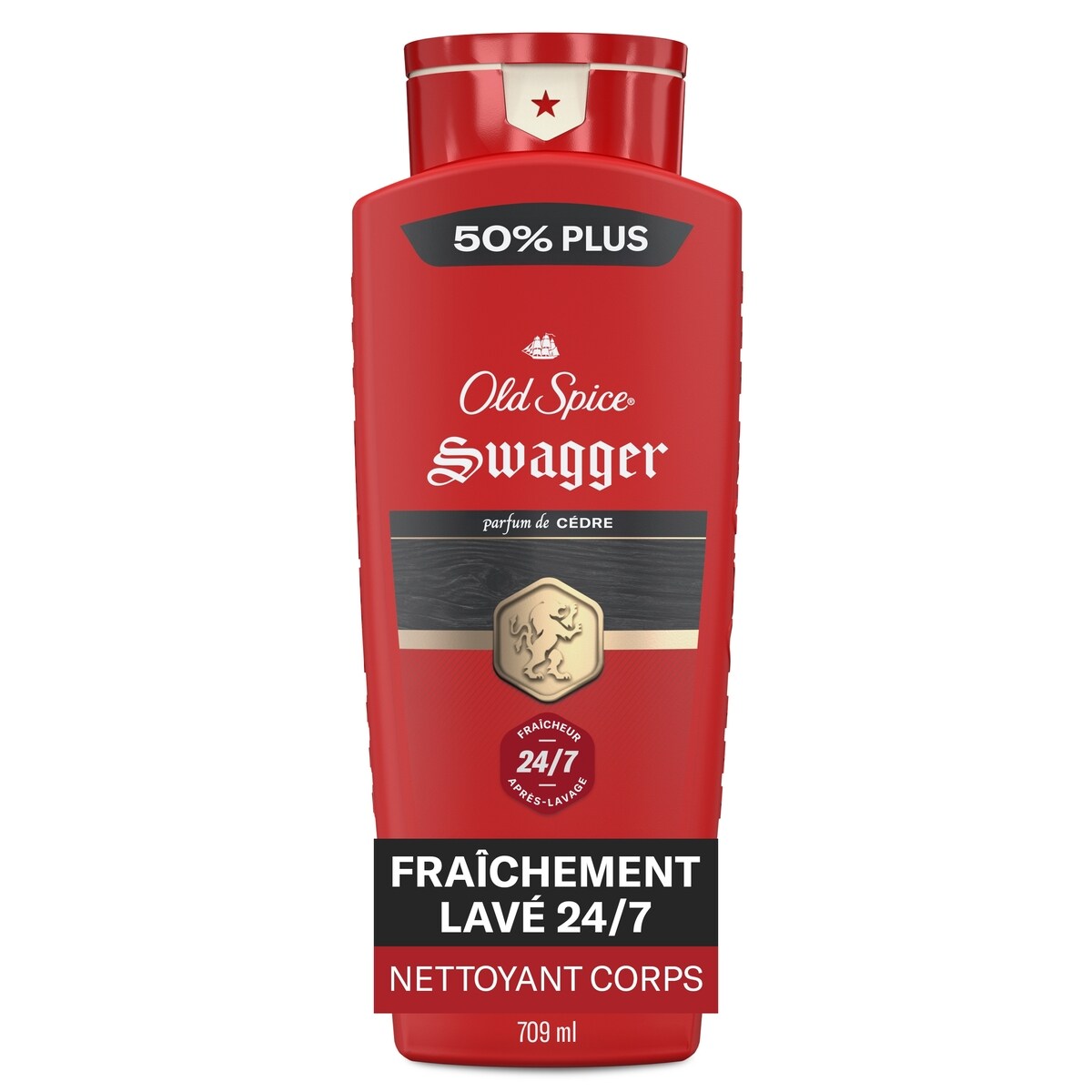 Nettoyant pour le corps pour hommes, Parfum de confiance Swagger