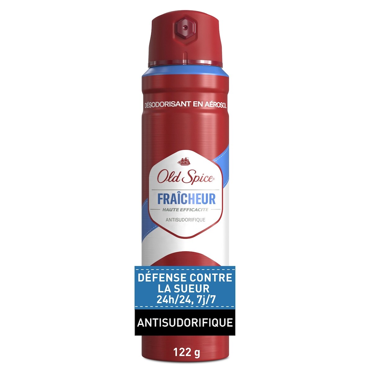 Antisudorifique et désodorisant invisible en aérosol pour hommes, fraîcheur 24 heures sur 24, 7 jours sur 7, protection durable contre la transpiration et les odeurs, parfum légendaire, Haute efficacité, parfum Fraîcheur