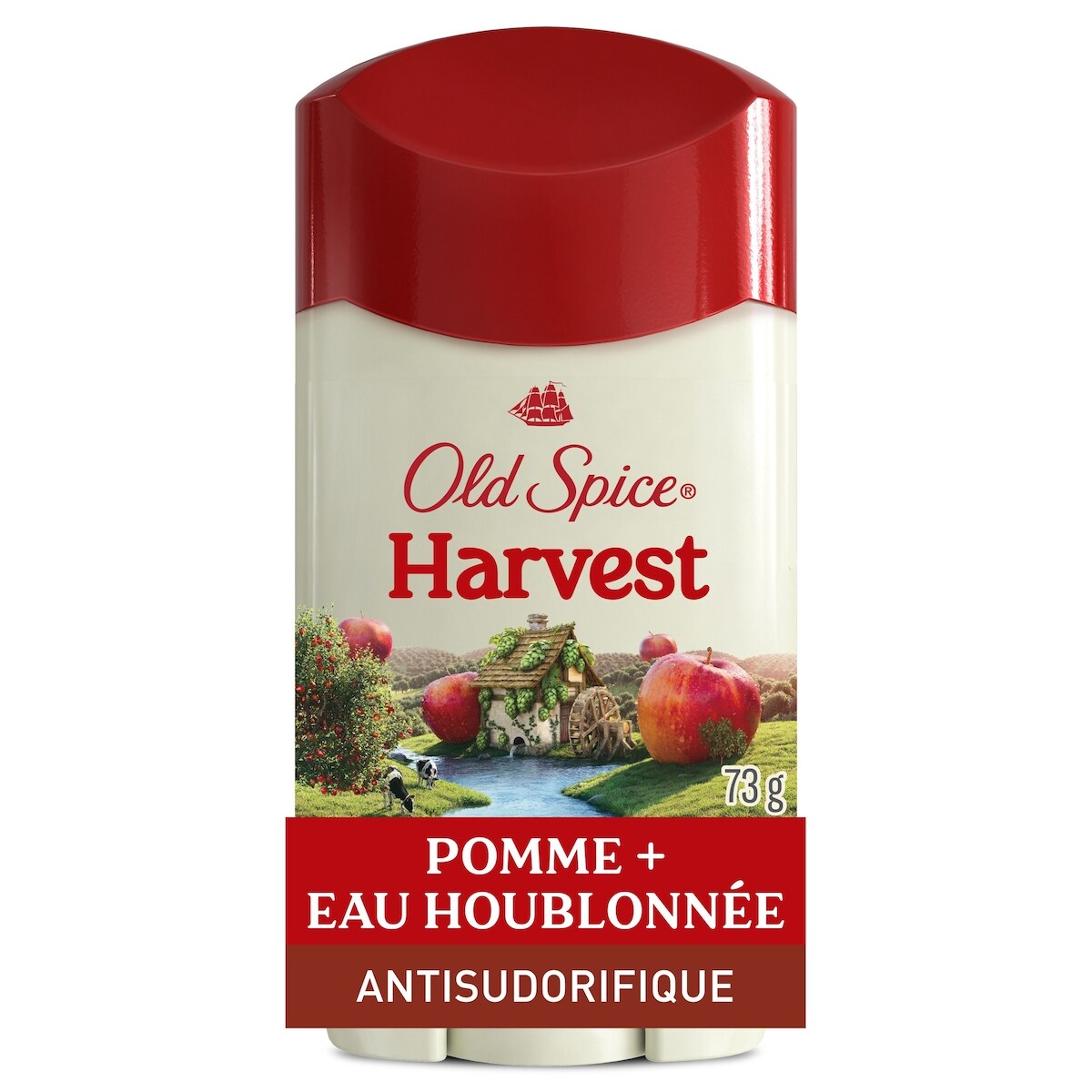 Antisudorifique et désodorisant pour hommes Harvest, fraîcheur et protection contre la transpiration durables 24heures sur 24, 7jours sur 7