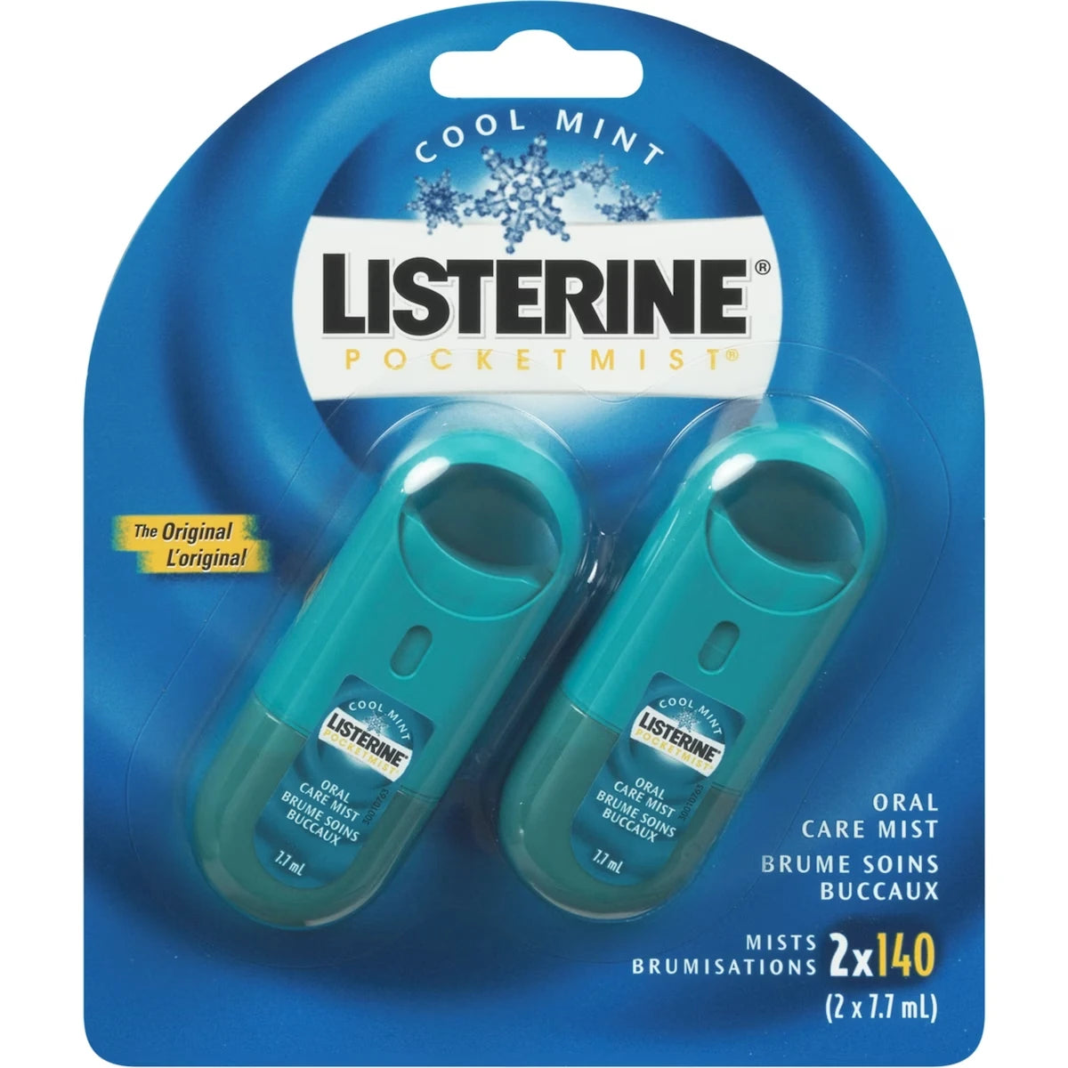 Brume Soins buccaux PocketMist, Cool Mint 7.7 ML