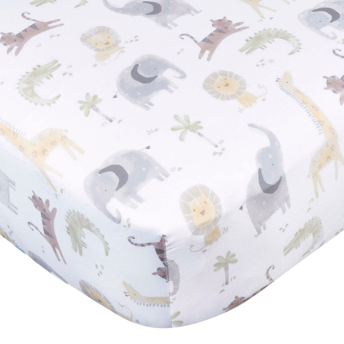 Drap-housse De Lit Bébé Tricoté - Animaux