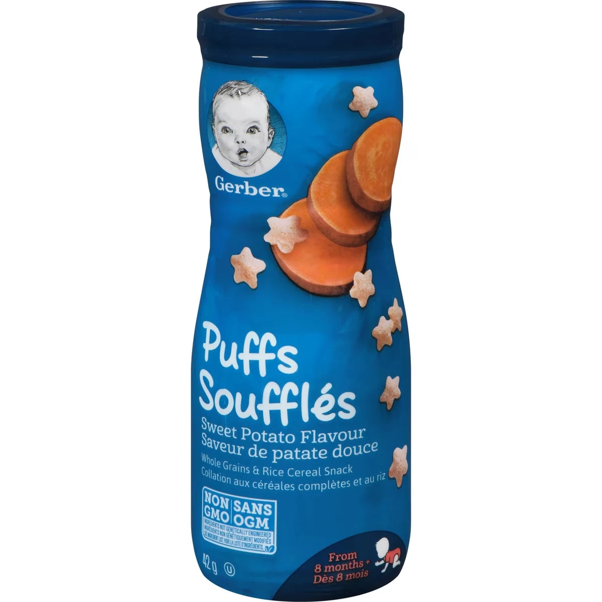 SOUFFLÉS Saveur de Patate Douce, Collations pour Bébés