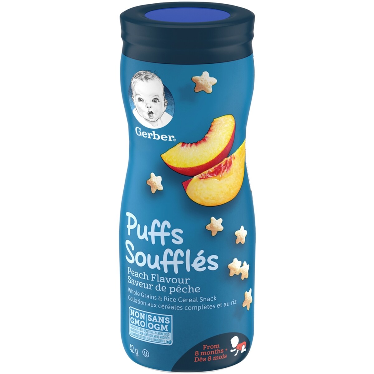 SOUFFLÉS Saveur de Pêche Collations pour Bébés