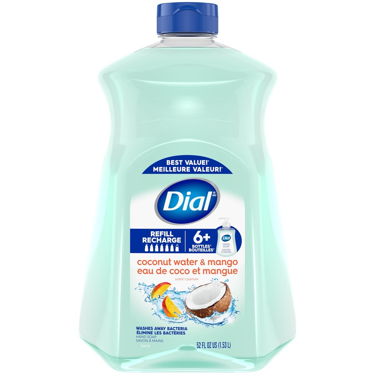 Recharge Savon Pour Les Mains Coconut Water Mango TM/MC - Plastic Bank