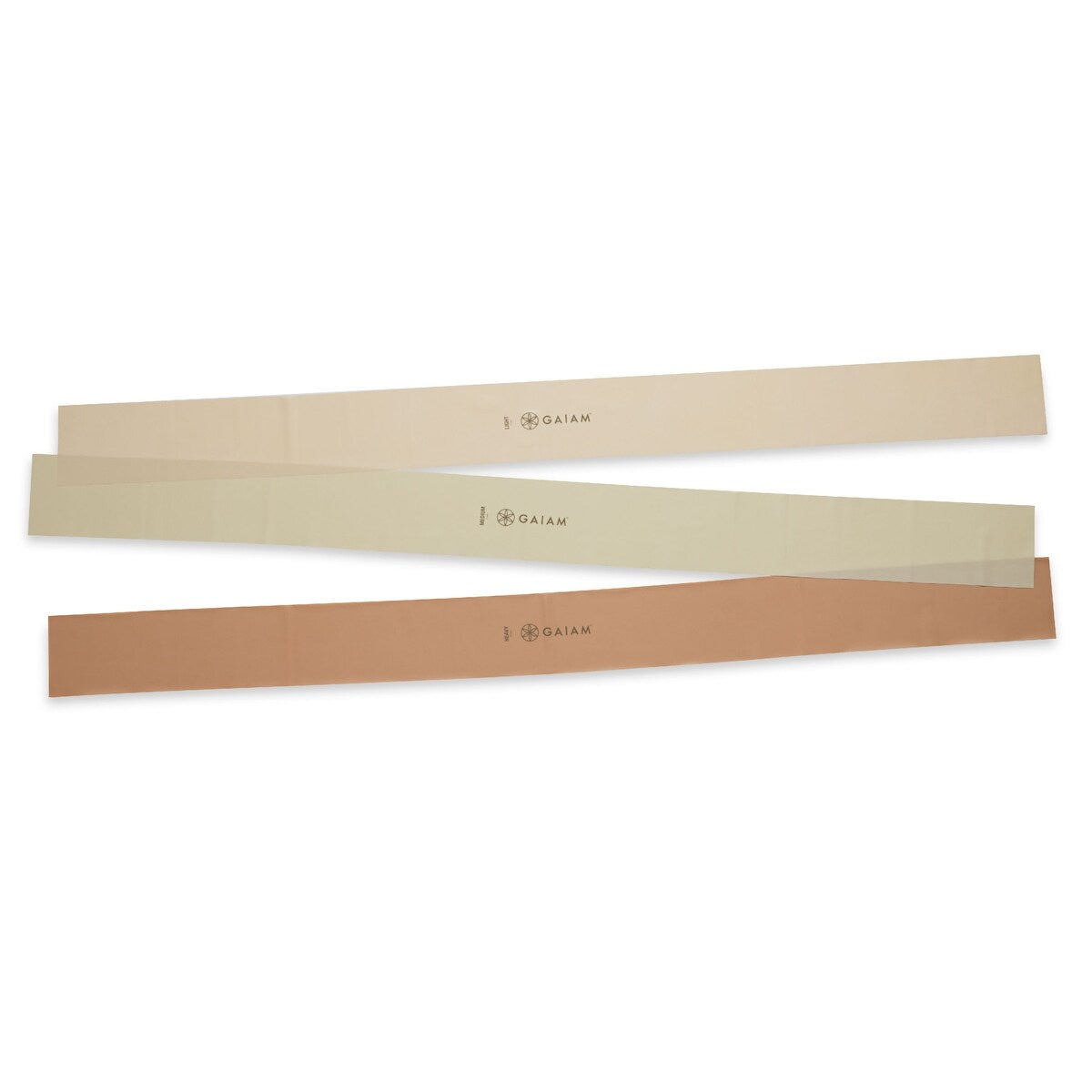 Lot de 3 bandes plates