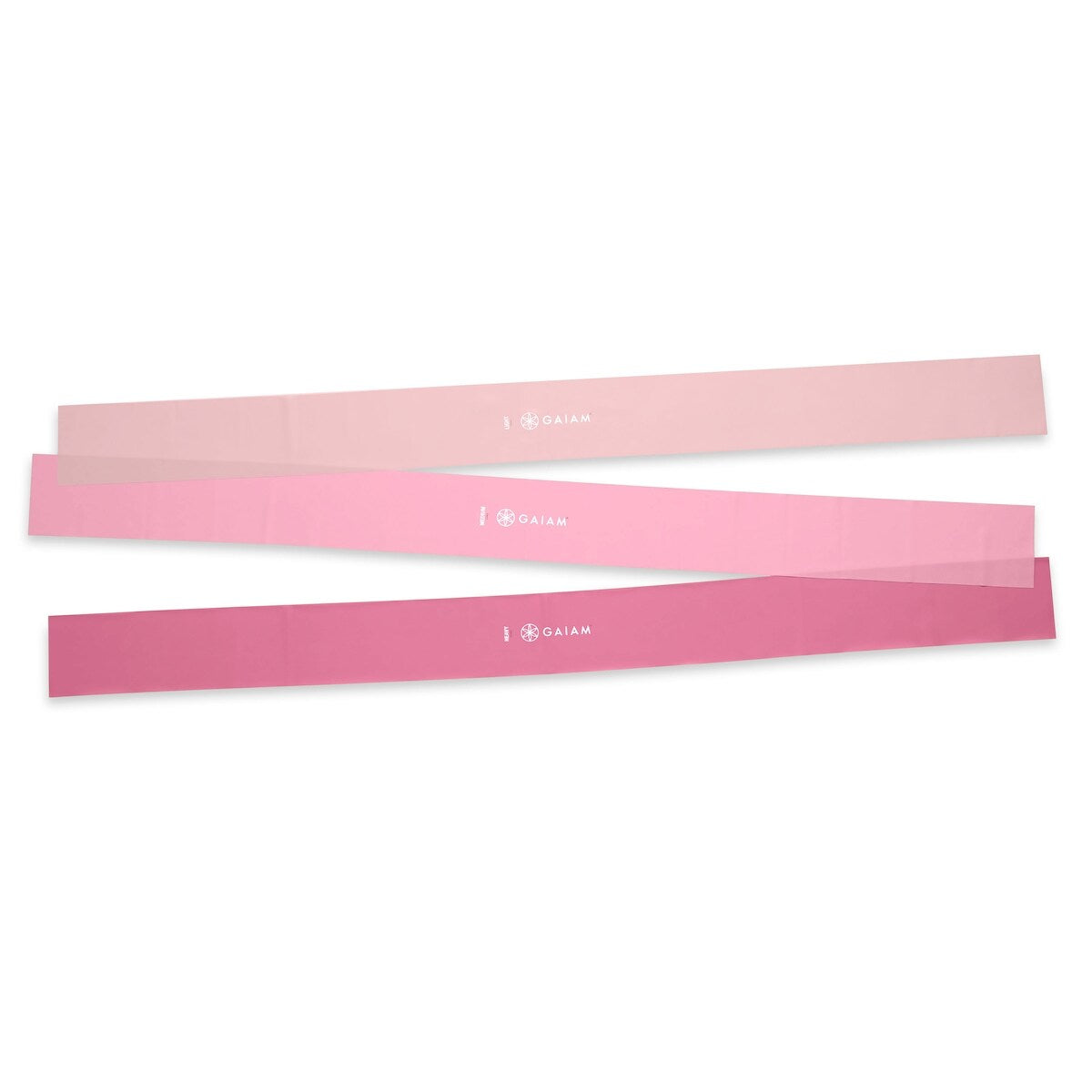 Lot de 3 bandes plates