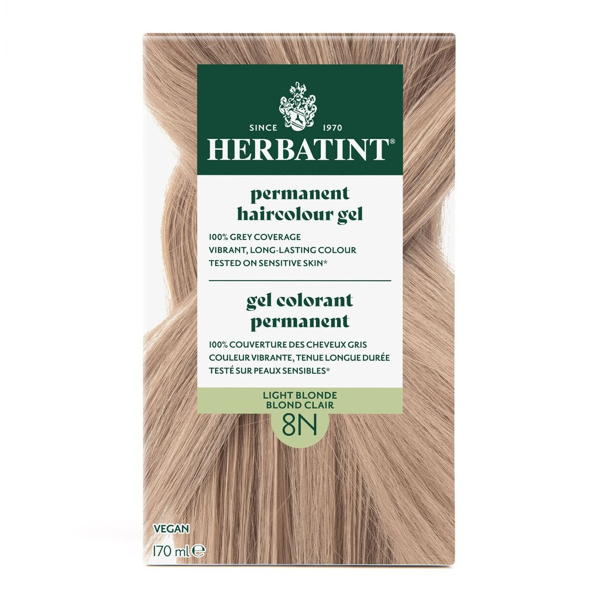 Gel colorant permanent et naturel