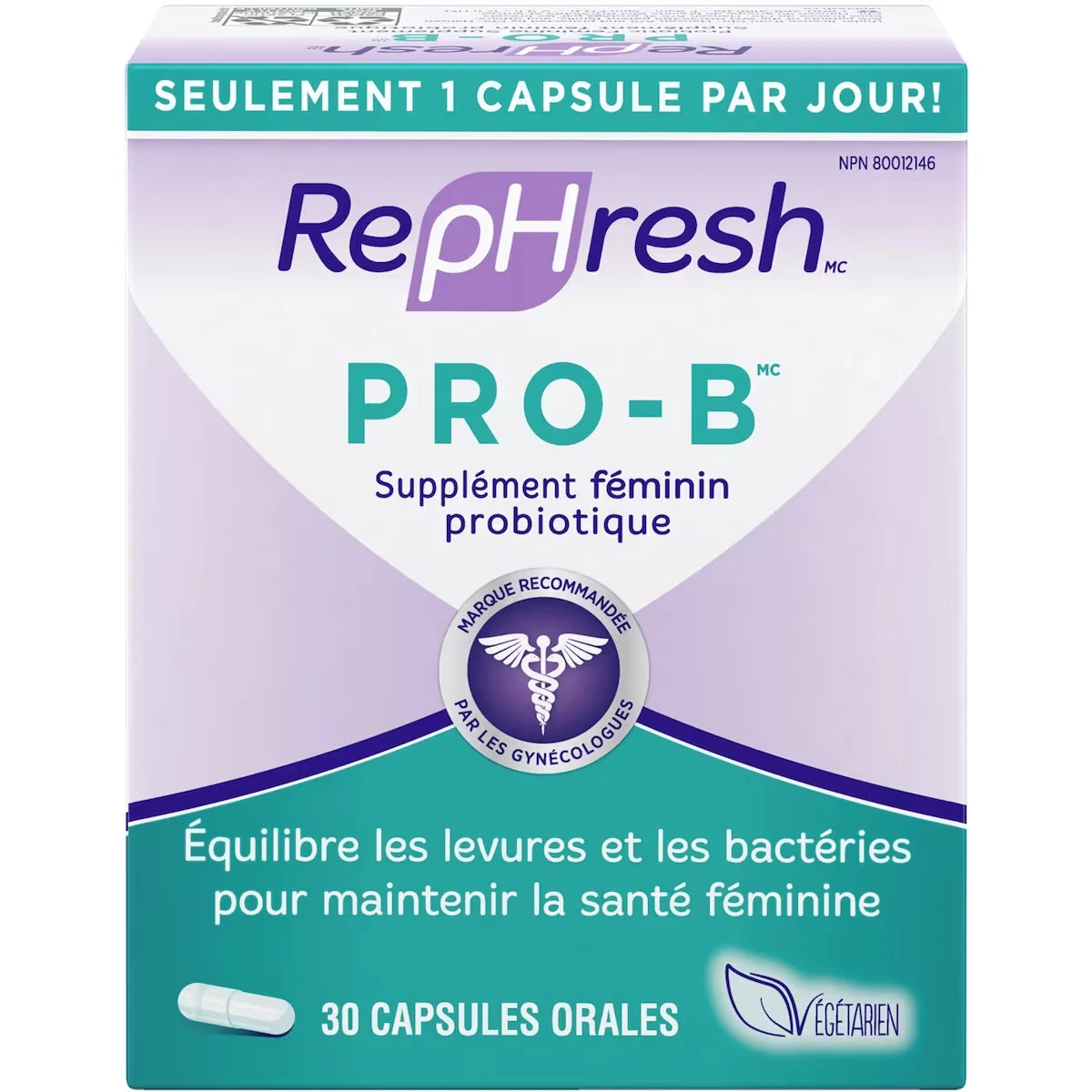 Pro - B supplément féminin probiotique