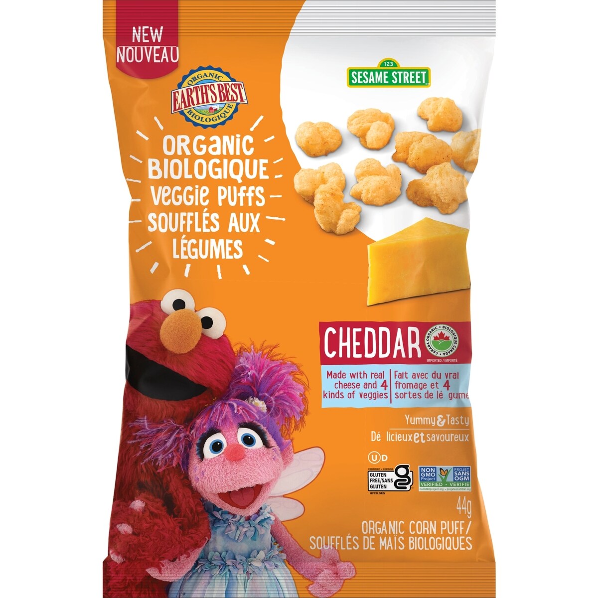 Soufflés biologiques aux légumes du jardin – Cheddar