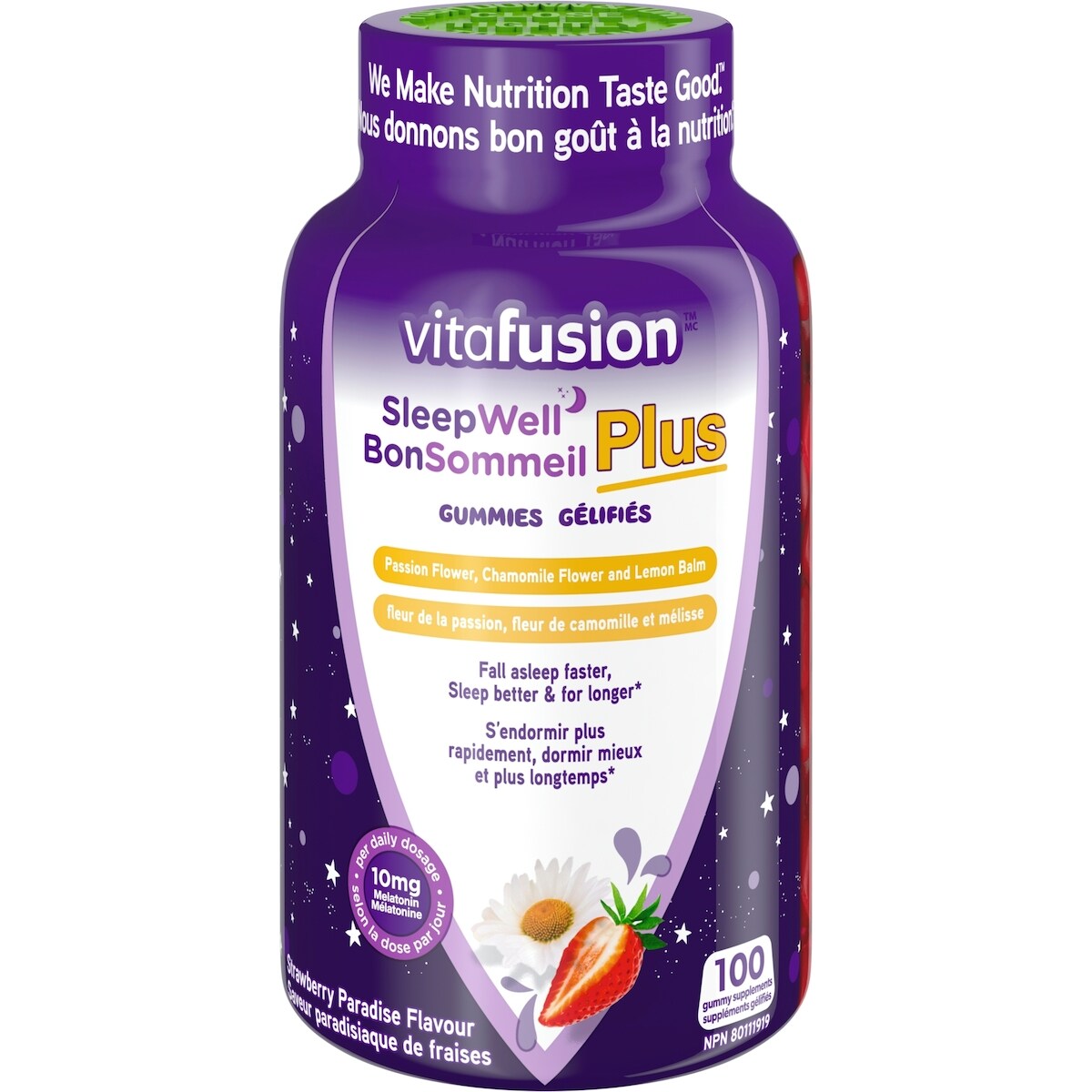 Suppléments gélifiés BonSommeil Plus Vitafusion