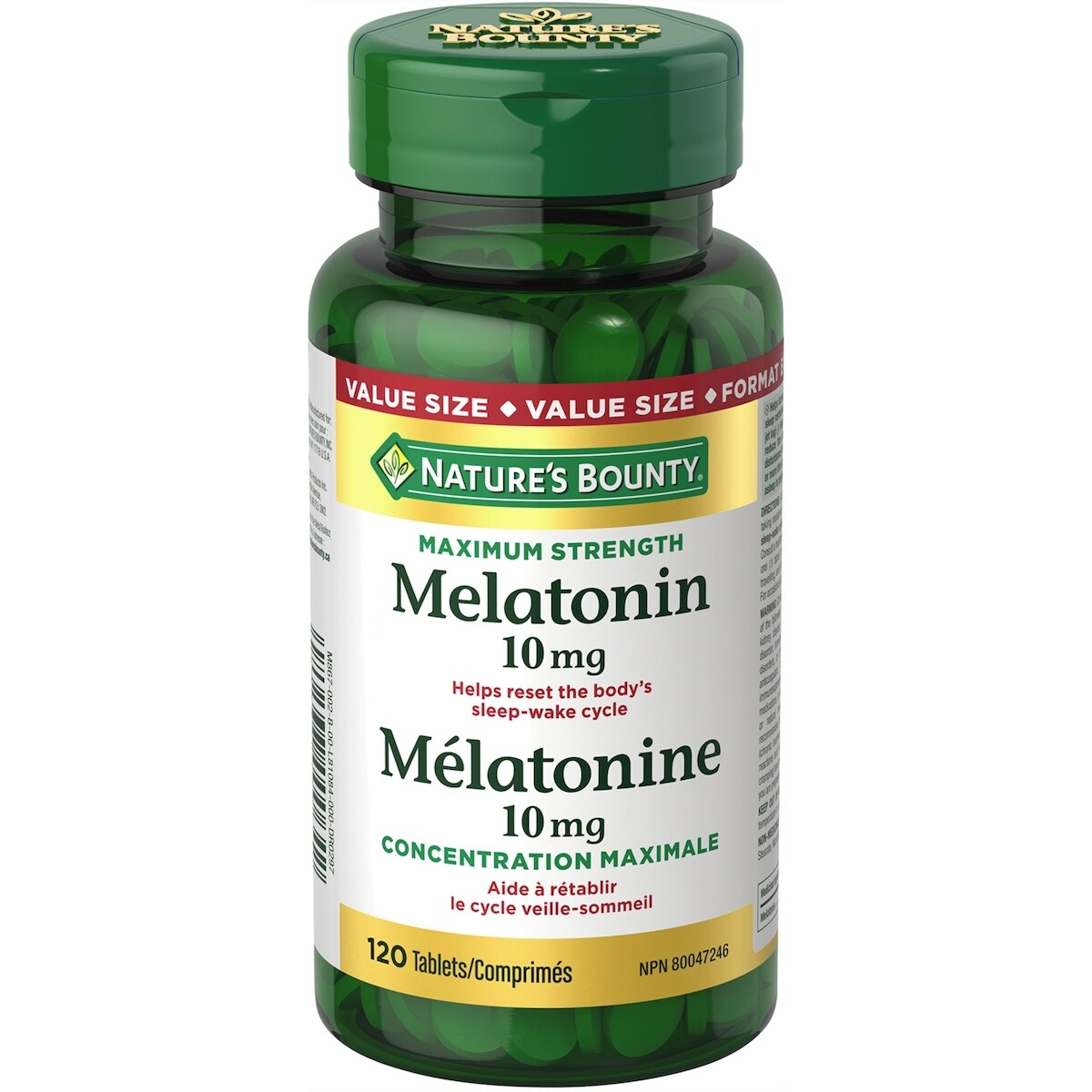 Mélatonine 10 mg Concentration maximale