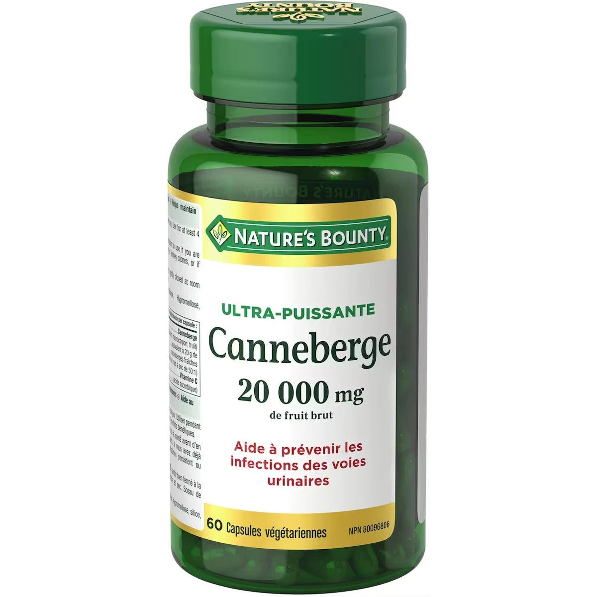 Ultra-puissante Canneberge 20,000MG