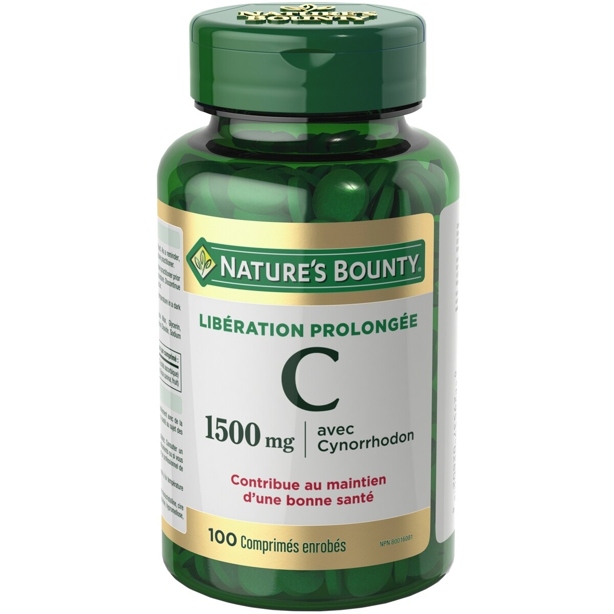 Vitamine C-1500 mg avec cynorrhodon