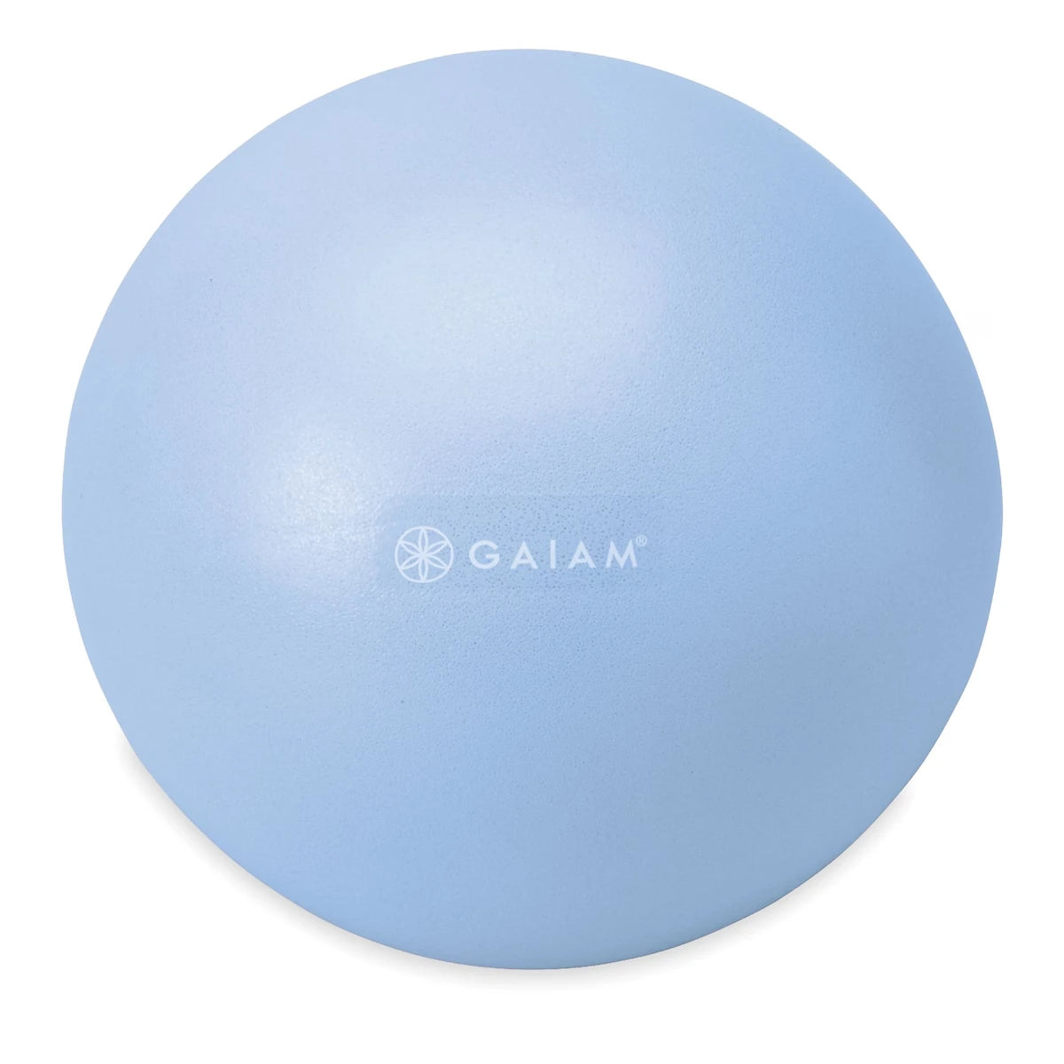 Mini ballon abdominal Pilates - Bleu ciel transparent
