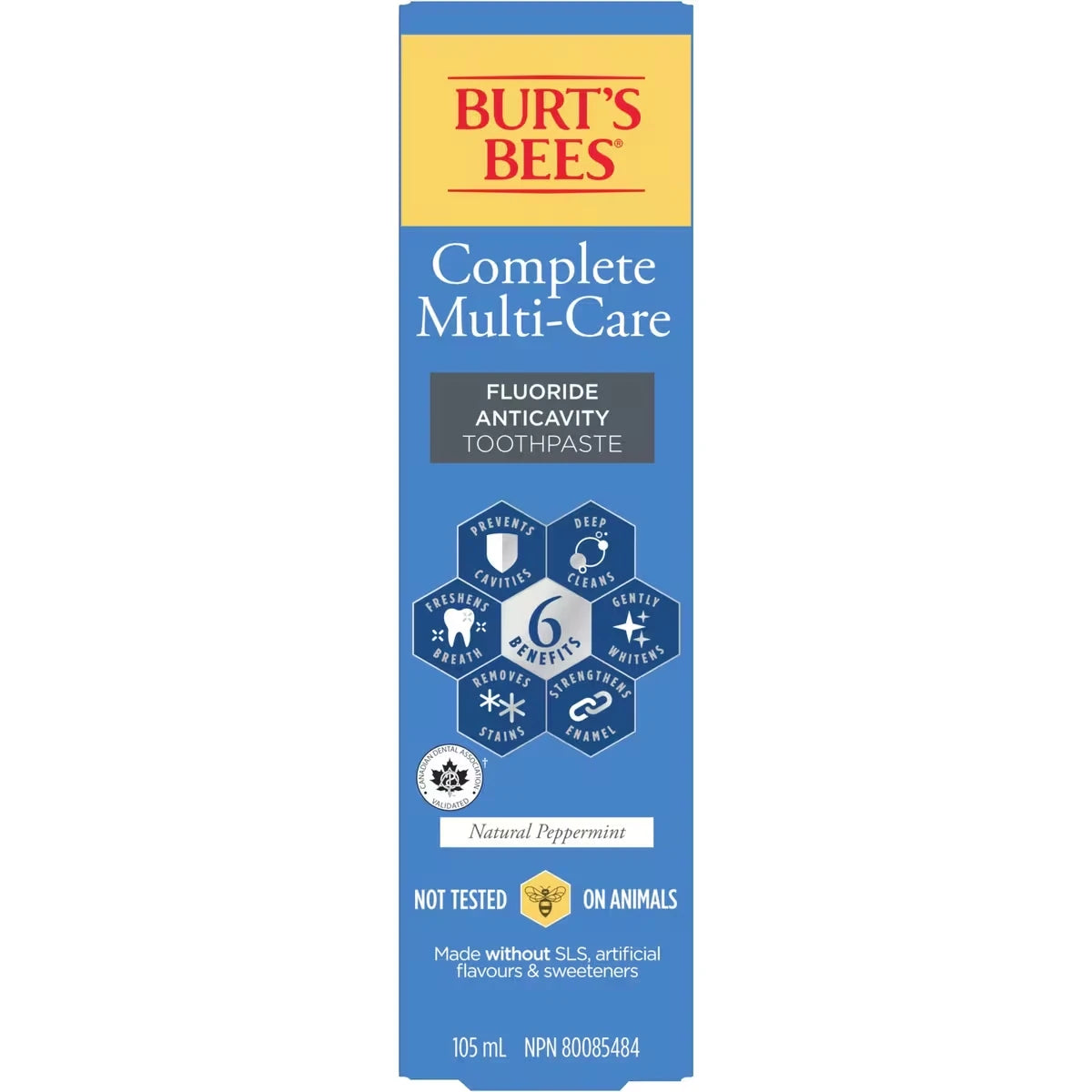 Dentifrice Multisoins complets, 105 mL, saveur de source naturelle