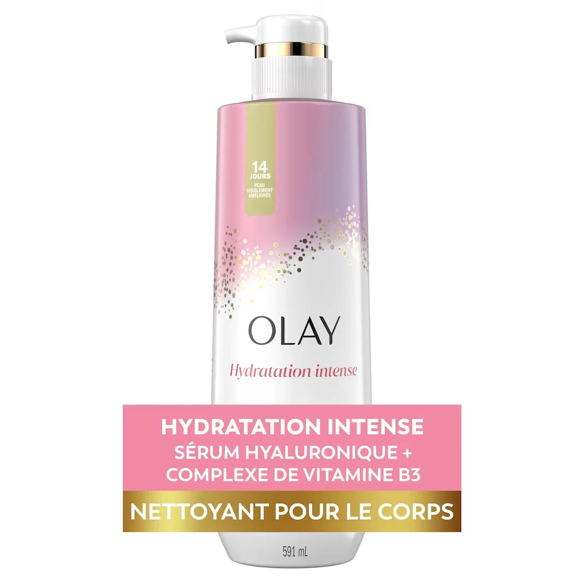 Nettoyant pour le corps Purifiant et nourrissant avec vitamine B3 et acide hyaluronique