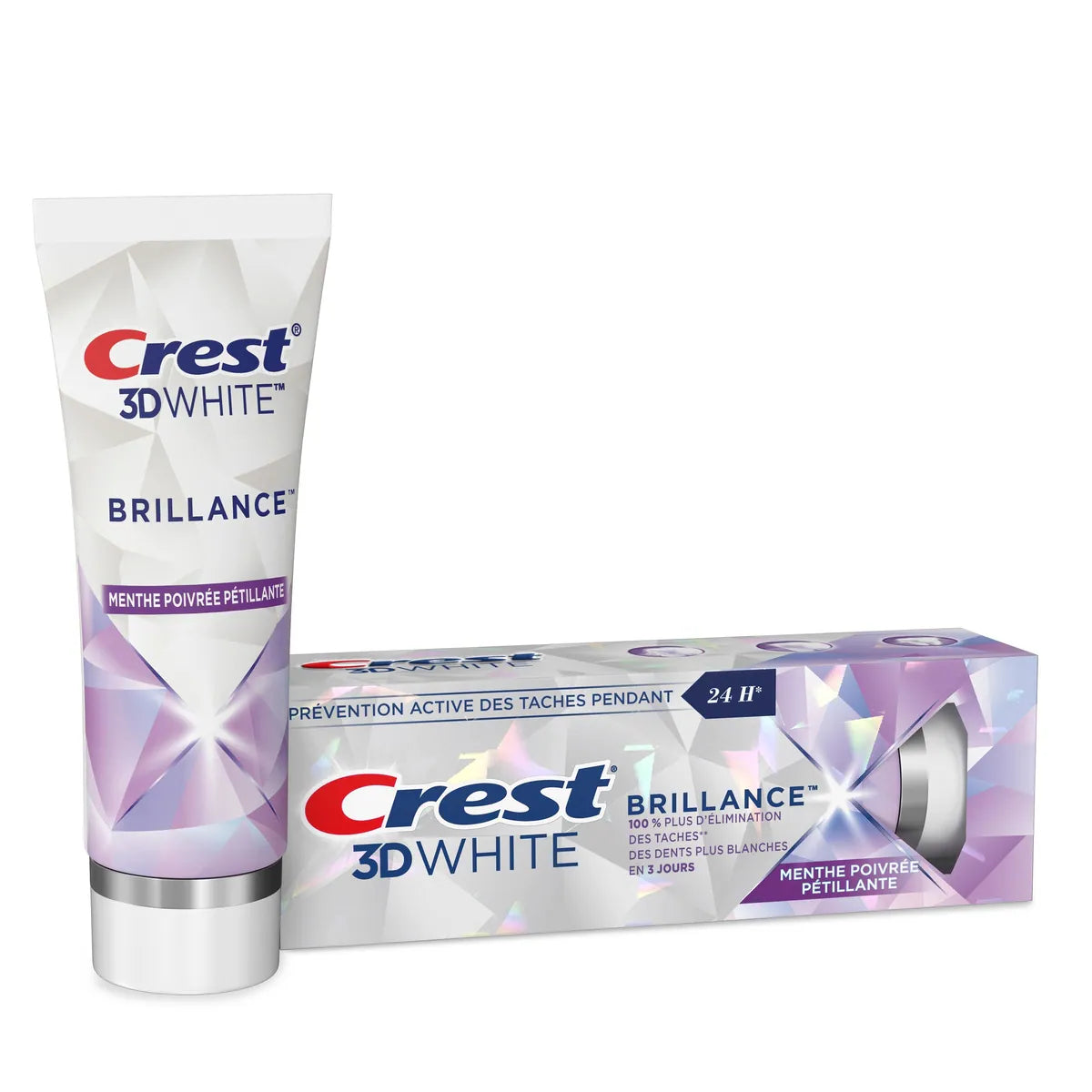 Dentifrice 3D White Brillance, Menthe poivrée pétillante