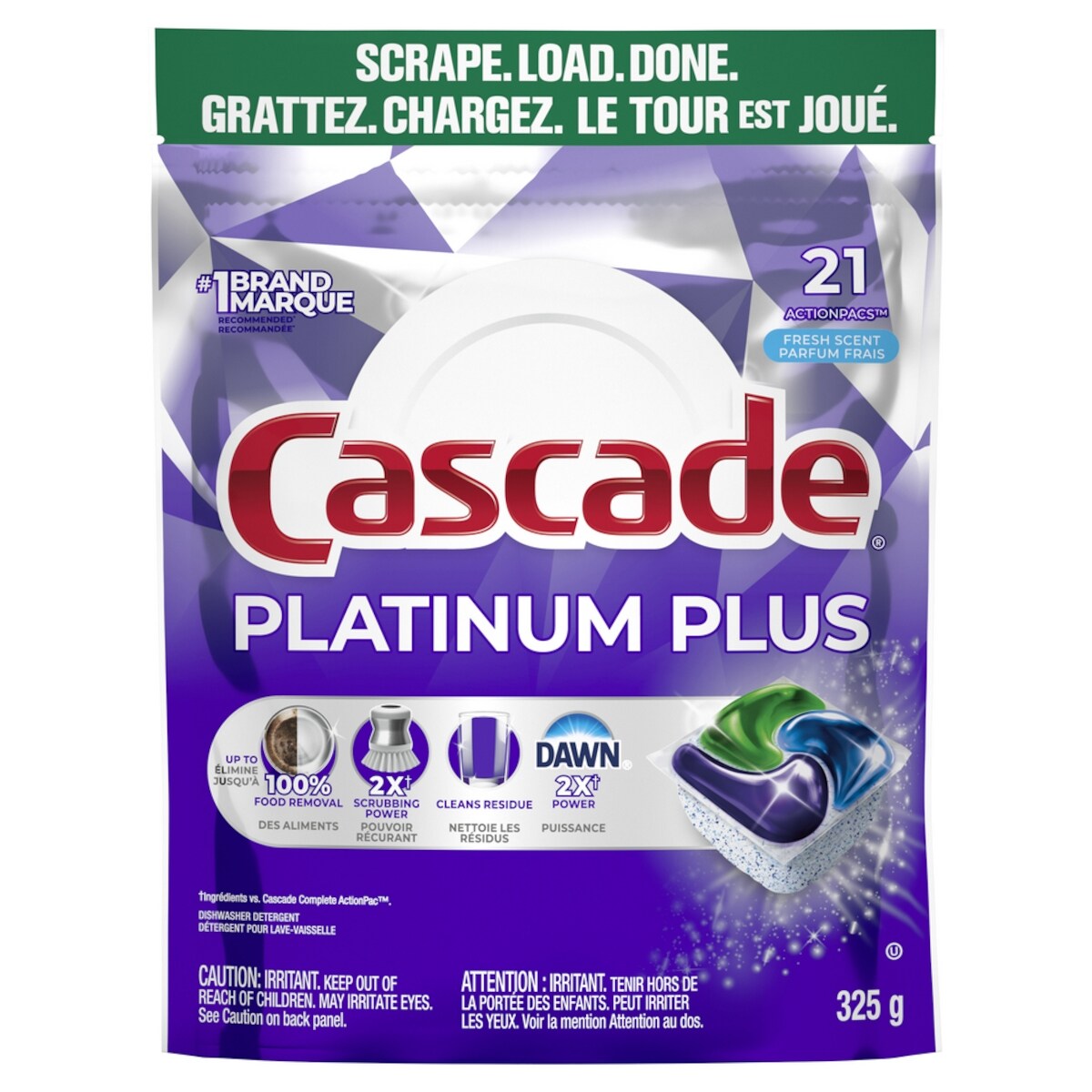 Sachets pour lave-vaisselle Platinum Plus