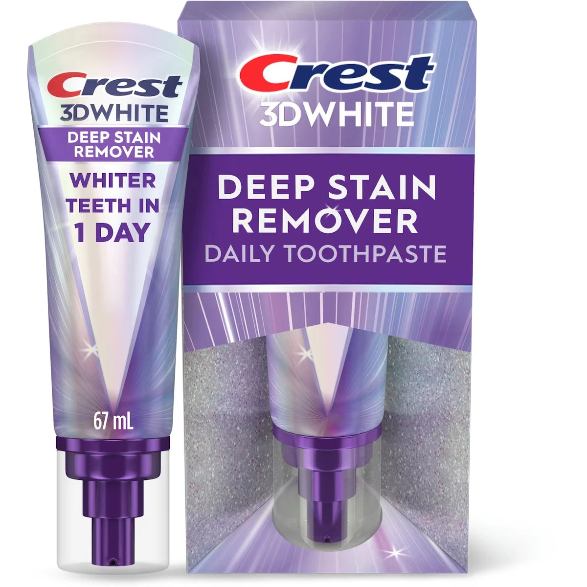 Dentifrice 3DWhite Brillance Éliminateur de taches profondes –67mL