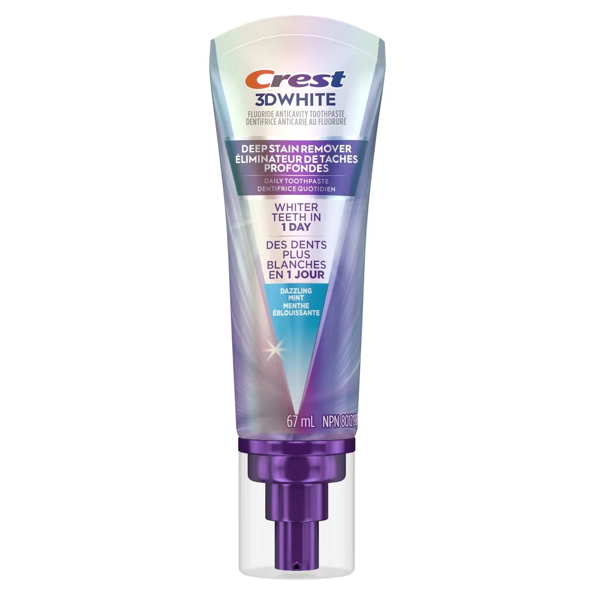 Dentifrice &nbsp;3DWhite Éliminateur de taches profondes Menthe éblouissante –&nbsp