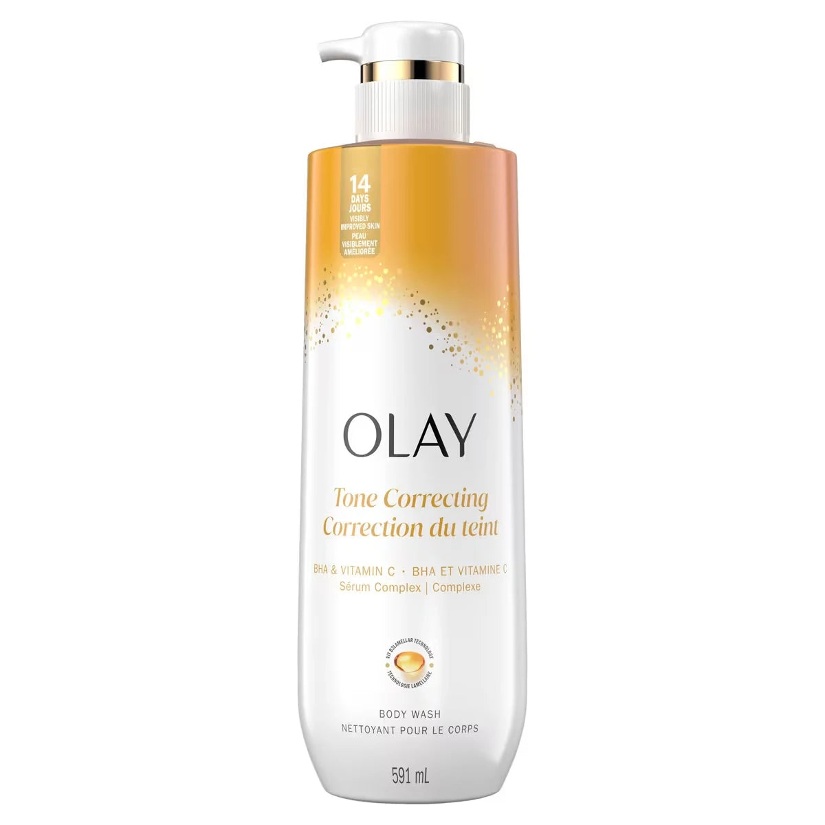 Nettoyant pour le corps Correction du teint avec complexe de sérum BHA et vitamine&nbsp;C, 591&nbsp;mL