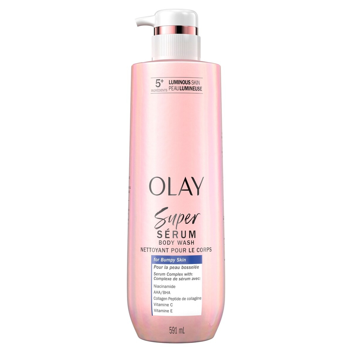 Nettoyant pour le corps Super sérum pour la peau bosselée, texturée et au teint inégal, complexe de sérum pour une peau lumineuse