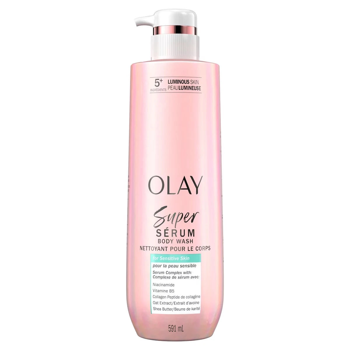 Nettoyant pour le corps Super sérum pour peau sensible, complexe de sérum pour une peau lumineuse