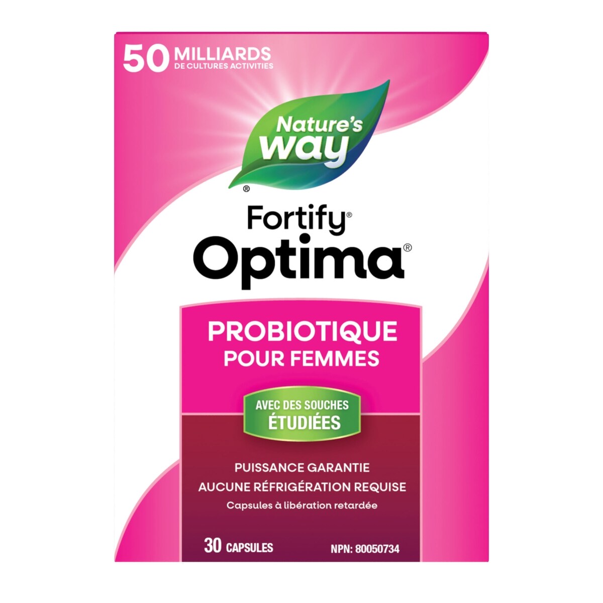 Fortify Optima Probiotique pour femmes