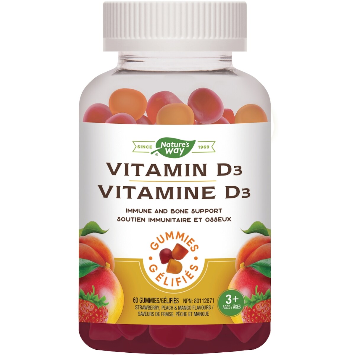 Gélifiés Vitamine D