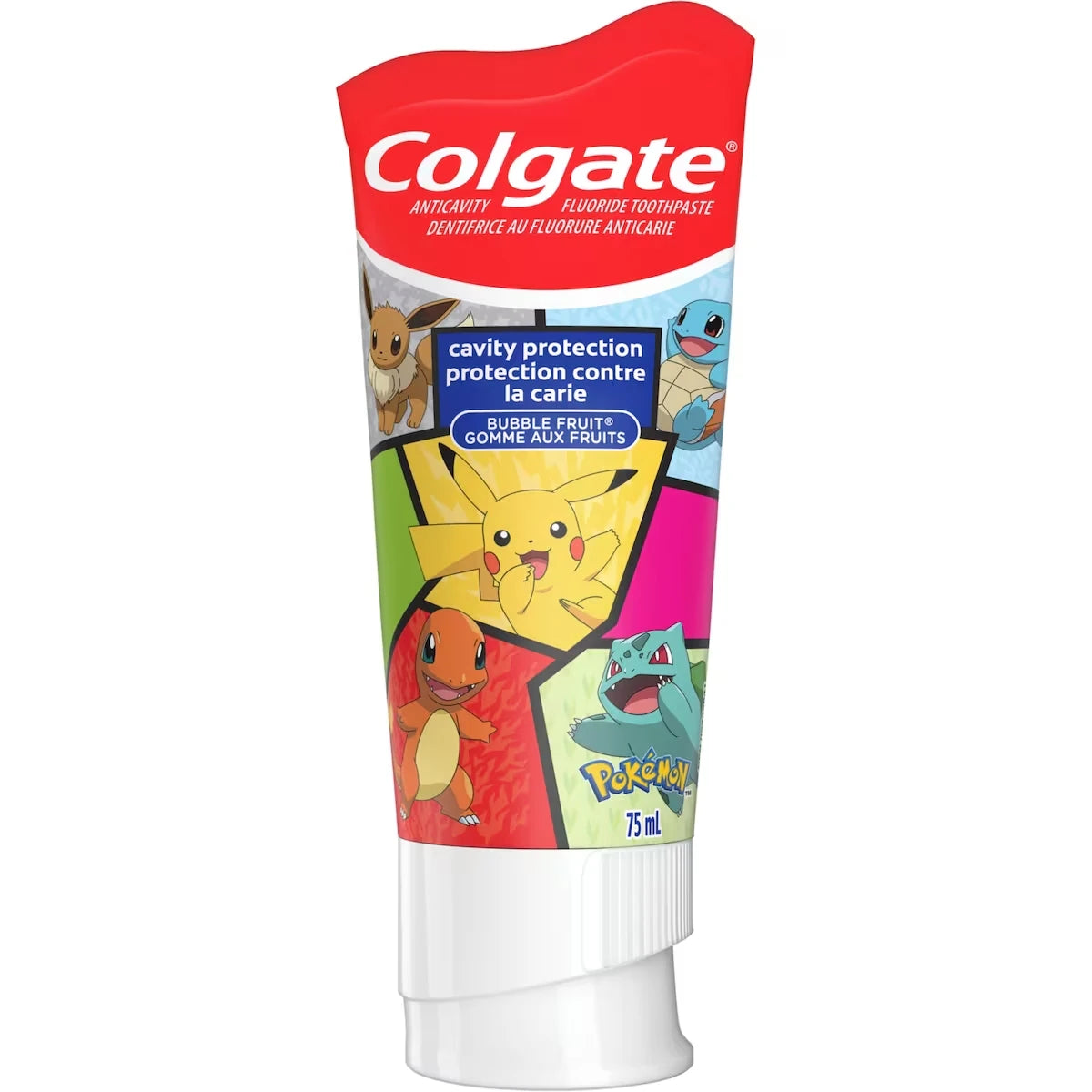 Dentifrice au fluorure pour enfants Colgate - Pokémon