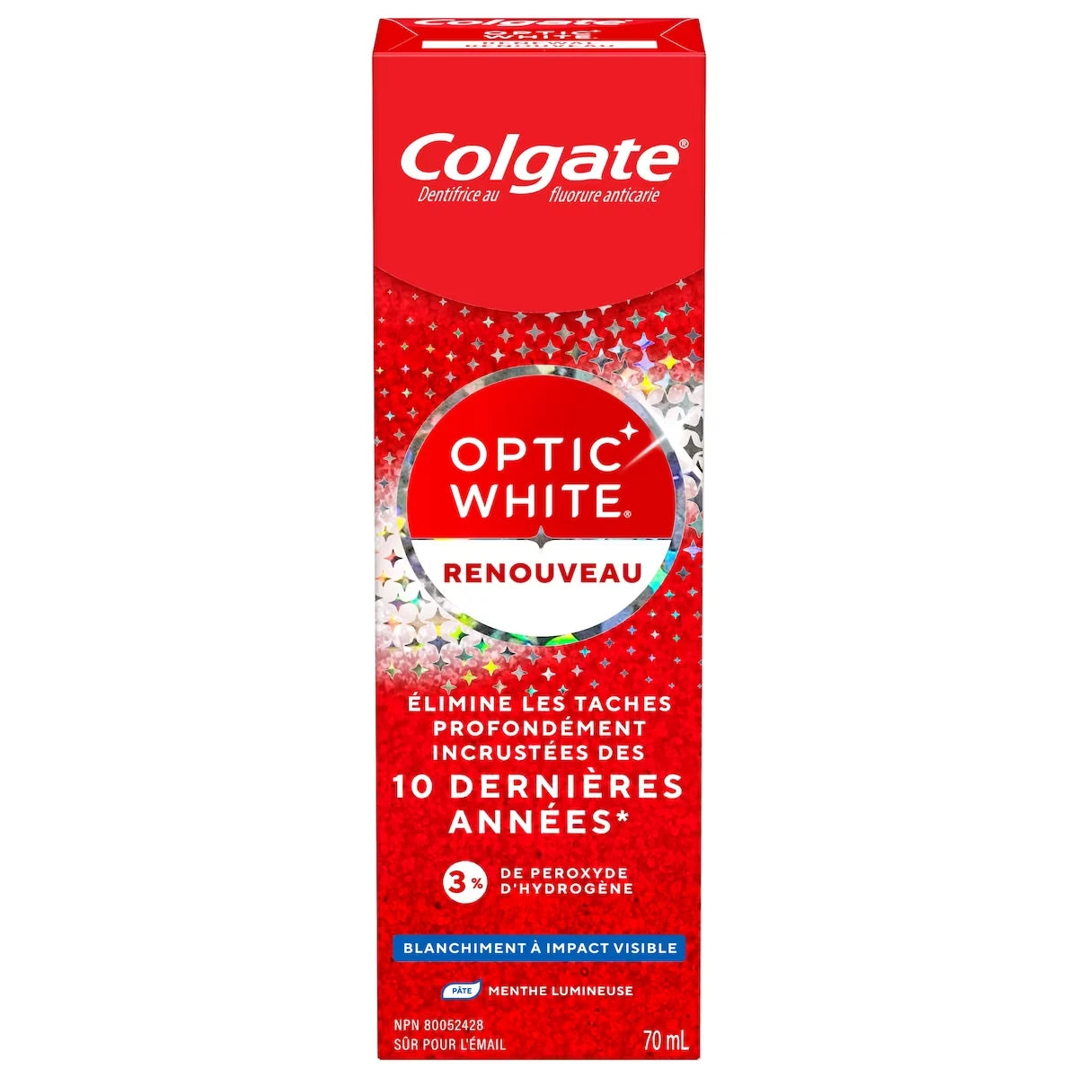 Dentifrice blanchissant Optic White Renewal High Impact White  70 mL