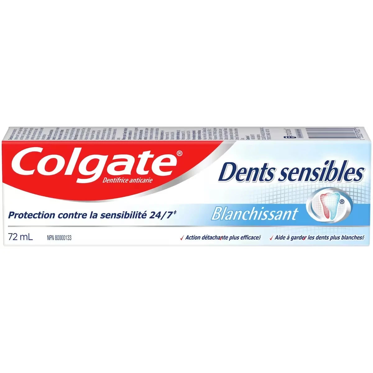 Dentifrice Dents Sensibles BLANCHISSANT 72ml