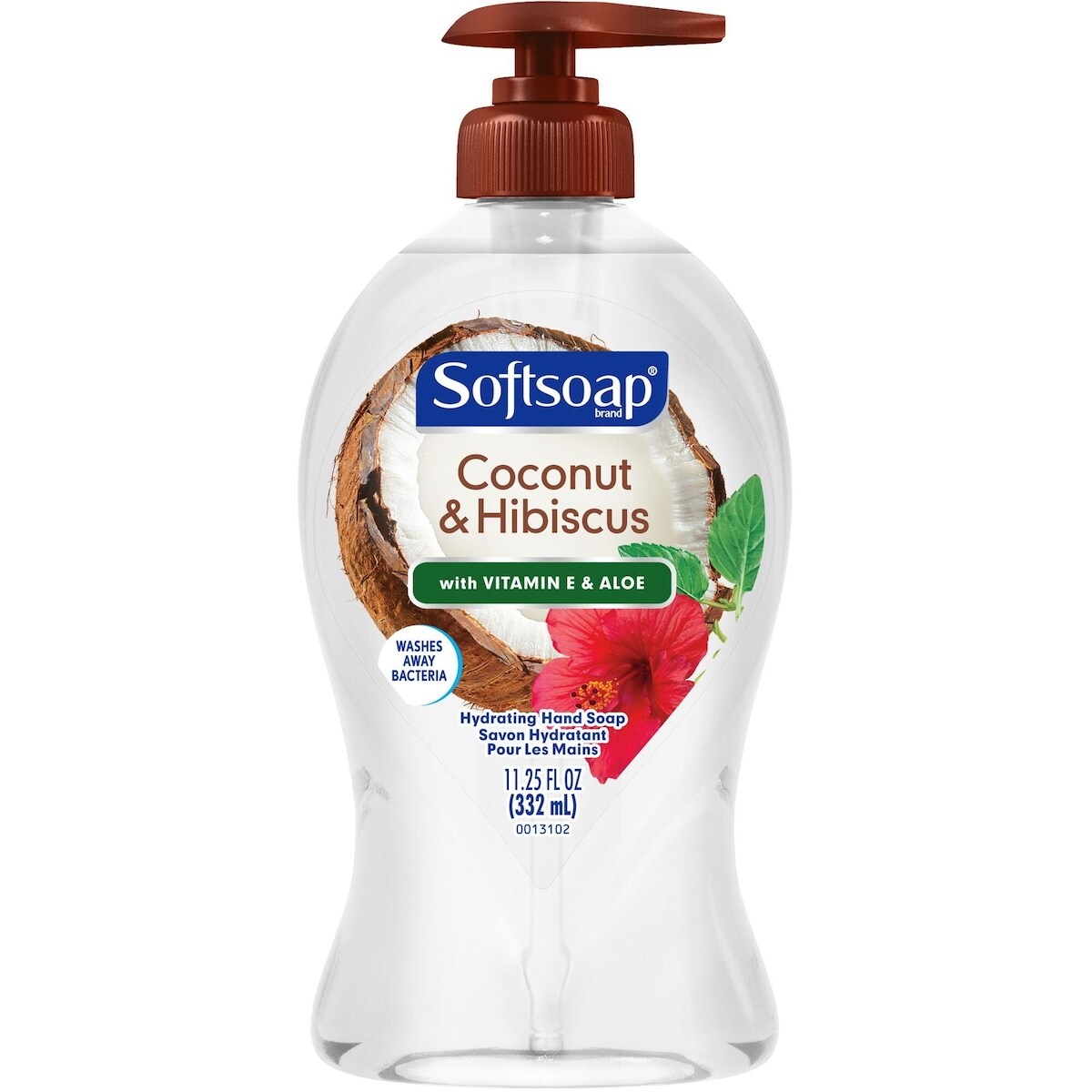 Savon liquide hydratant pour les mains Softsoap Coconut & Hibiscus