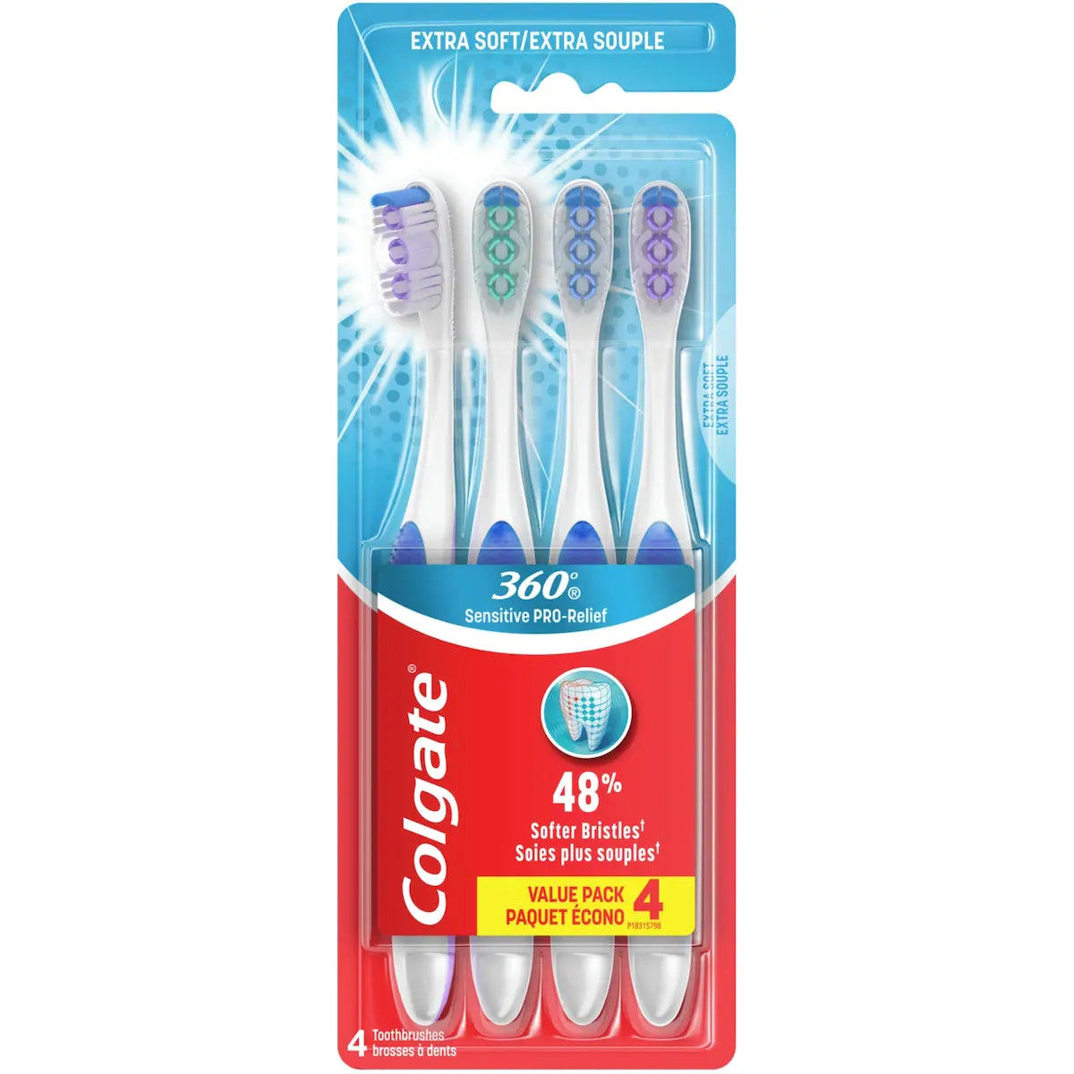 Brosse à dents extra souple 360 Sensitive Pro-Relief