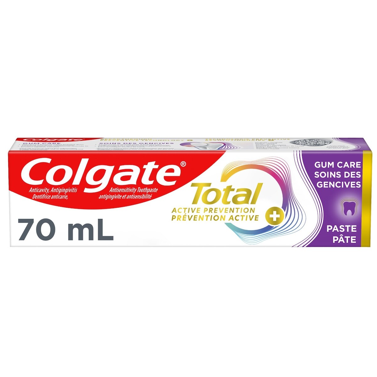 Total Prevention Active Plus Dentifrice Soin des Gencives, Menthe