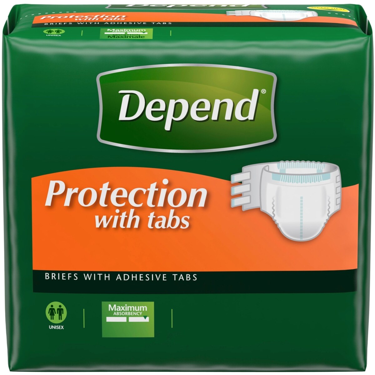 Protection Contre L’Incontinence Avec Attaches, Absorption Maximale, G