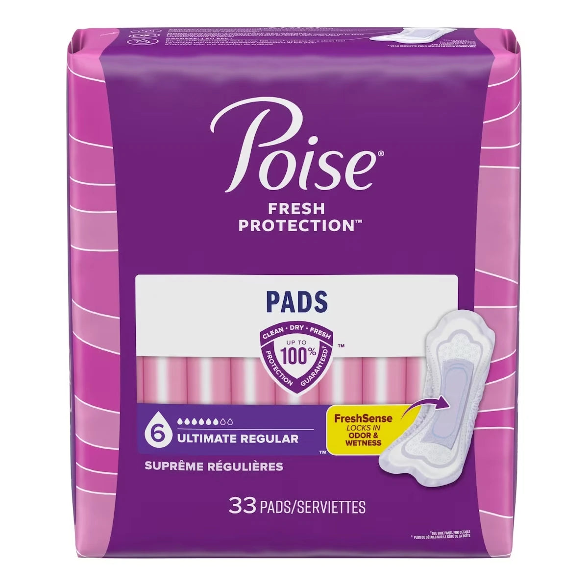 Serviettes De Nuit Pour Incontinence, Absorption Suprême, Longueur Ordinaire