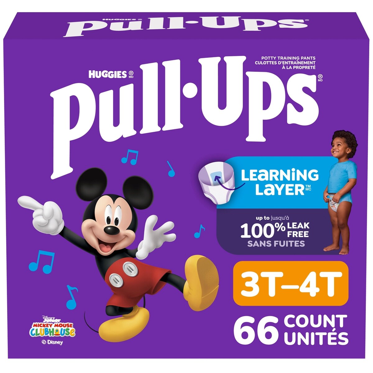 Sous-vêtements d’entraînement Pull-Ups pour garçons, 3T–4T (32–40 lb)